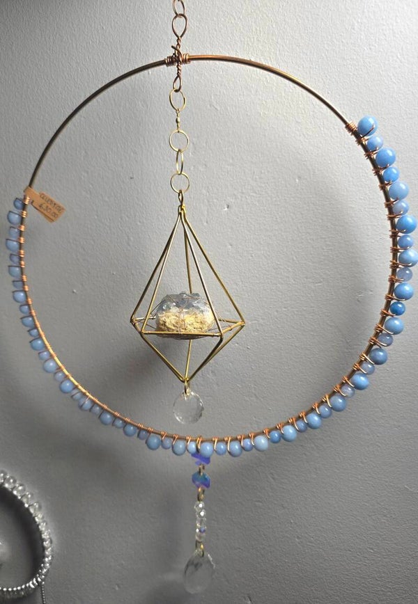Celestite Suncatcher large
