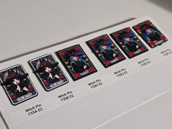 Witches Pins