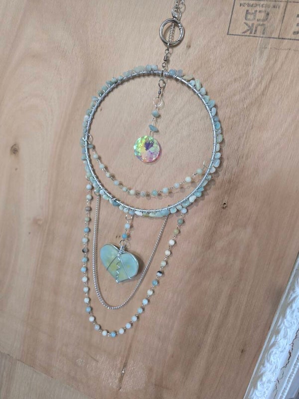 Carrabian Calcite Suncatcher