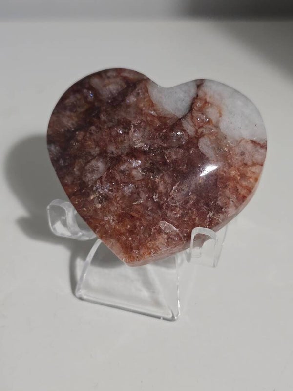 Fire Quartz Heart R256