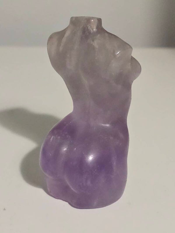 Ameythst Lady Body Carving S46