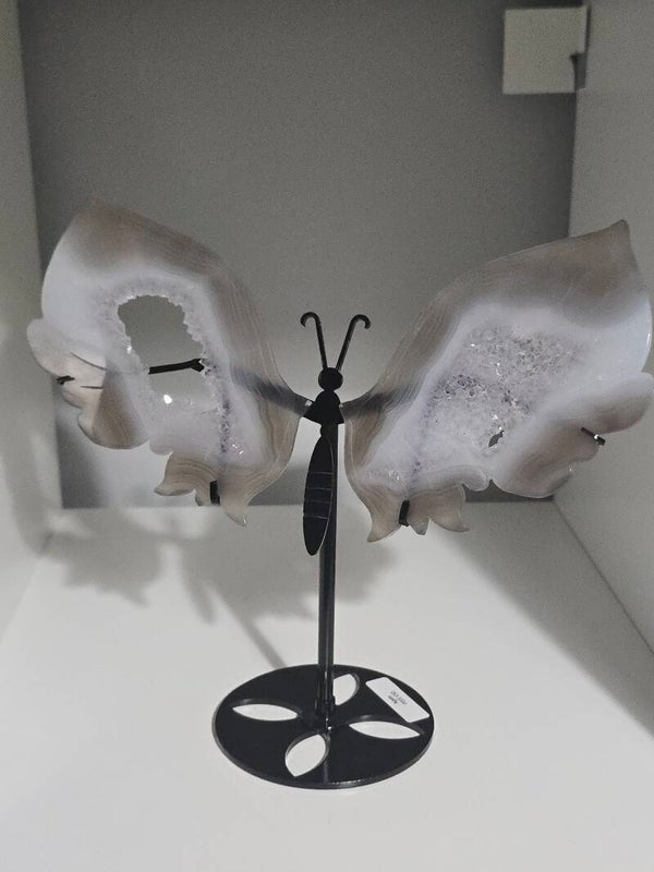 Agate Butterfly Wings P202