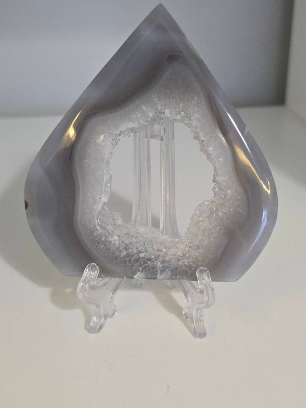 Agate Druzy Tear R216