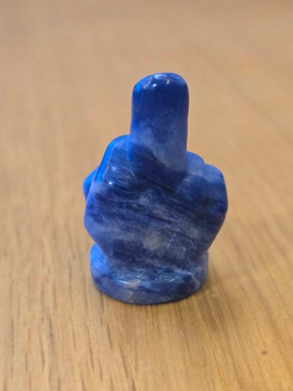 Sodalite Gesture Finger R289E