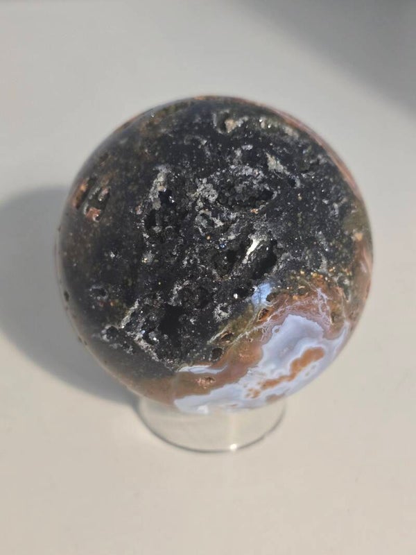 8th Vein Ocean Jasper Sphere R260