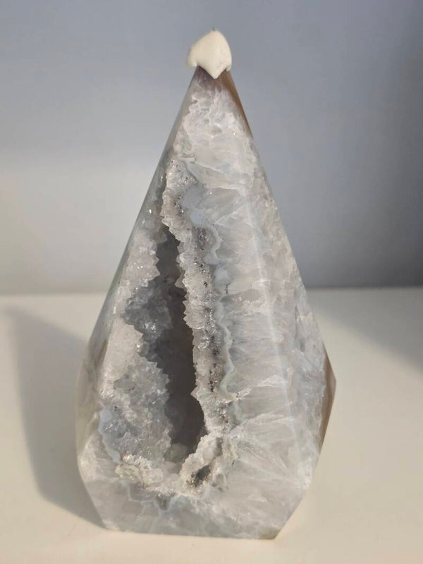 Agate Freeform Druzy Point LW12