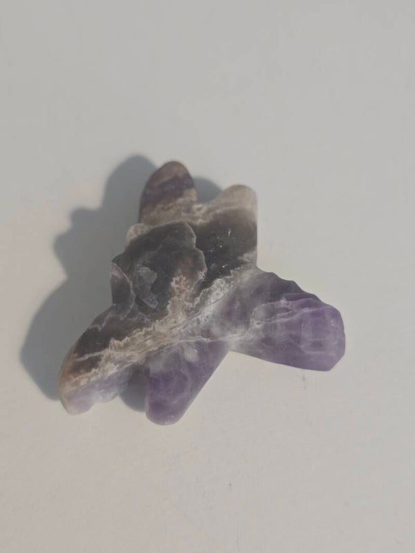 Dream Amethyst Dragonfly Carving R292B