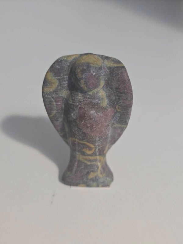 Fruit Jasper Angel Carving R234D