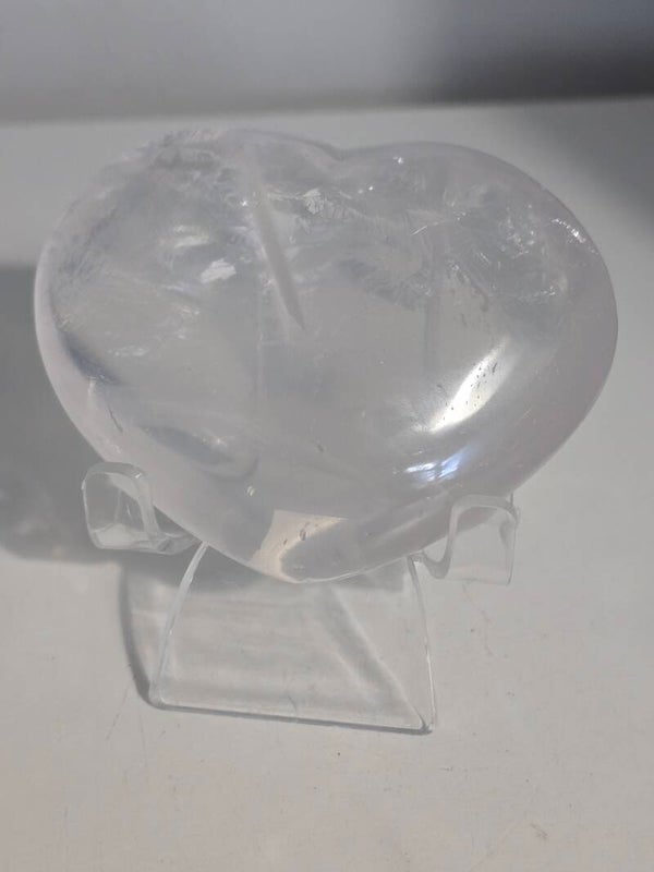 Jelly Rose Quartz Heart M29