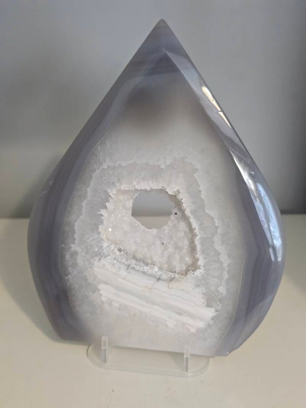 Agate Druzy Large Tear Drop R297