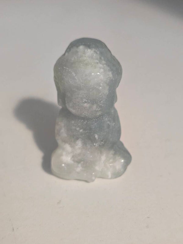 Blue Calcite Buddha Carving S55