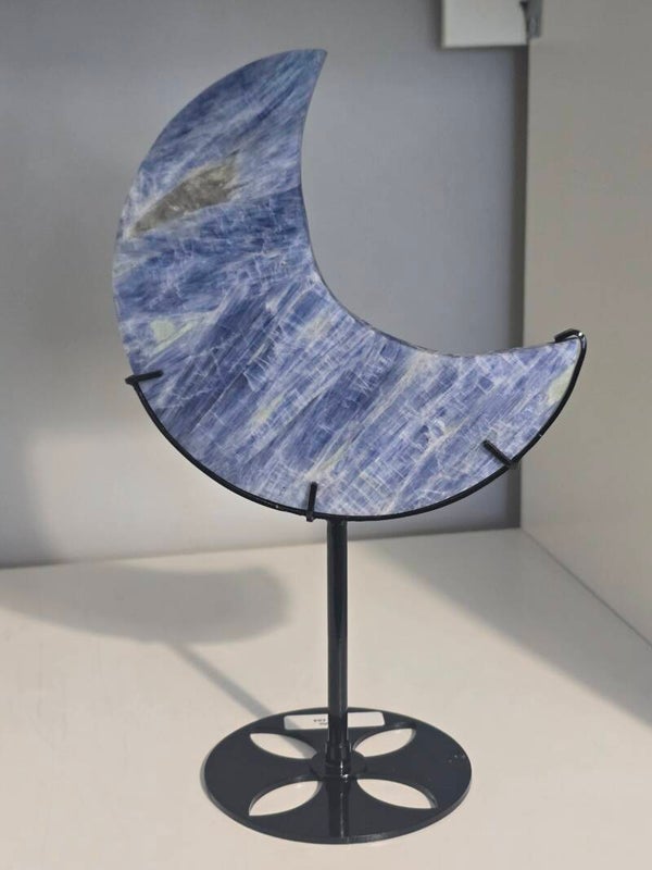Kyanite Moon on Custom Stand AL26