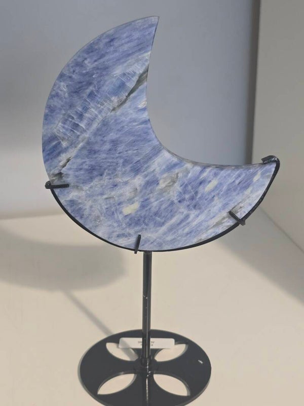 Kyanite Moon on Custom Stand AL24