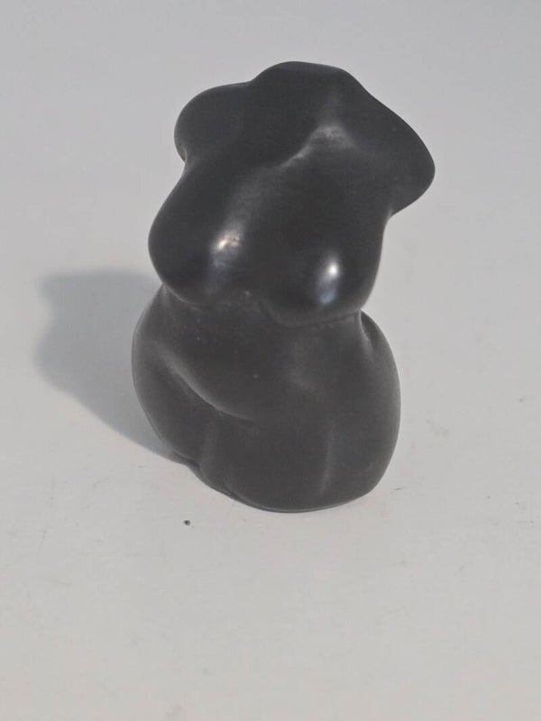 Black Obsidian Goddess Carving R474