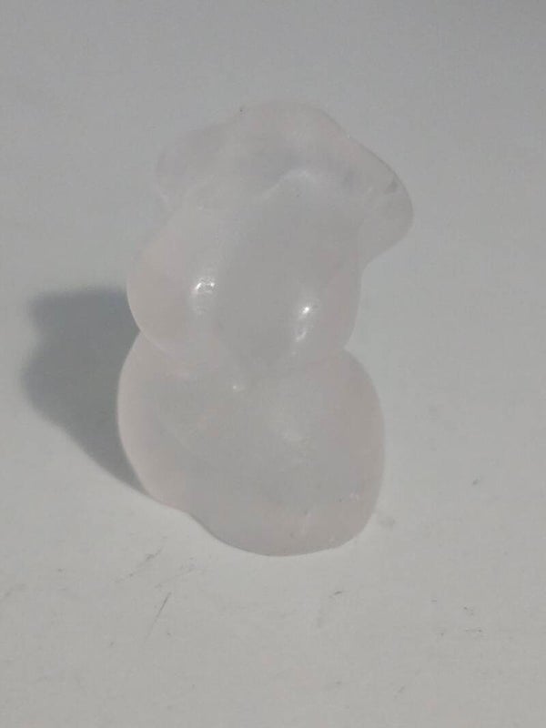Rose Quartz Goddess Carving R473