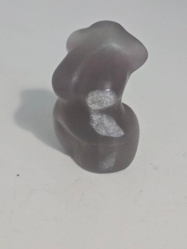 Flourite Goddess Carving R475