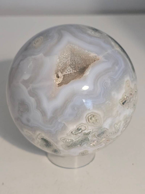 Moss Agate Sphere R449