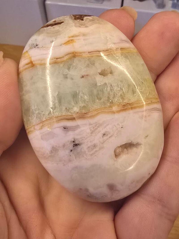 Pink Aragonite Palm F50