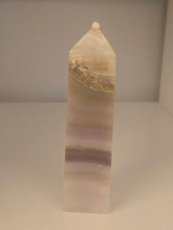 Pink Banded Onyx Tower C431