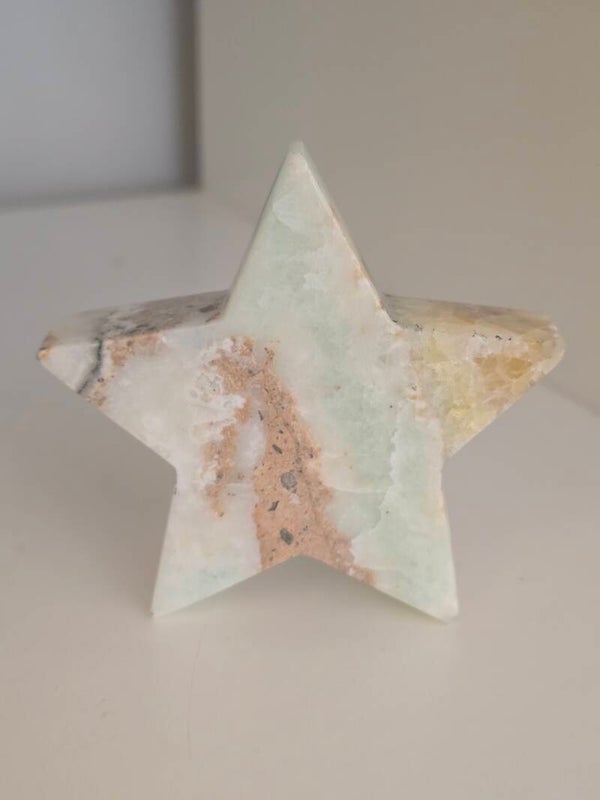 Carrabian Calcite Star Freestanding F24