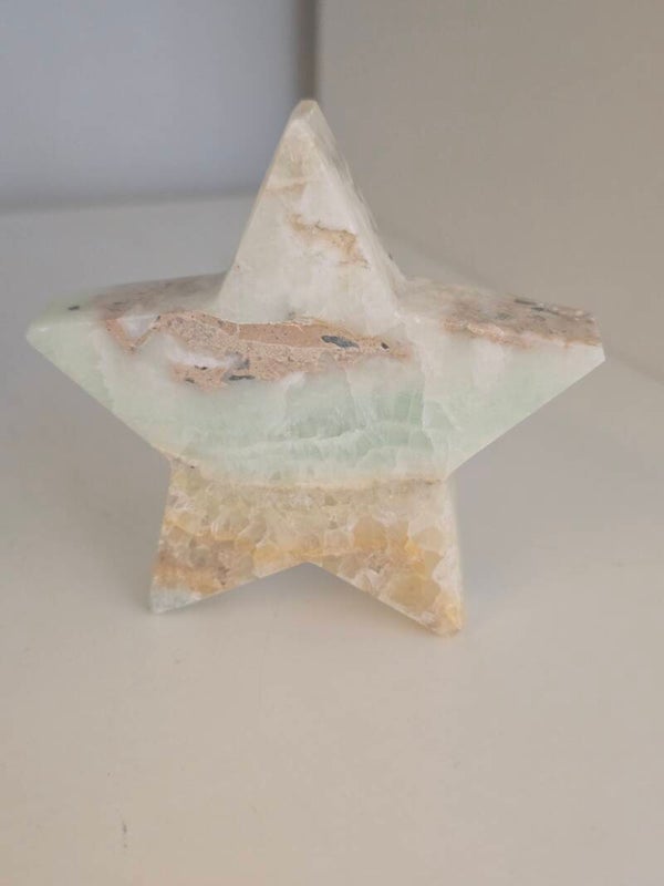 Carrabian Calcite Star Freestanding F25