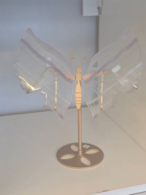 Fluorite Transparent Butterfly Wings P219