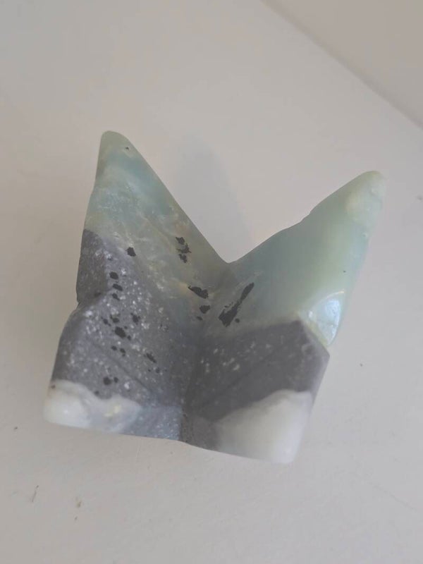 Carrabian Calcite 3D Butterfly Z695