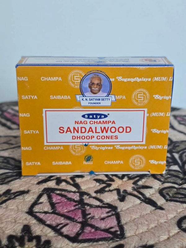 Sandalwood Incense Cones with Stand B
