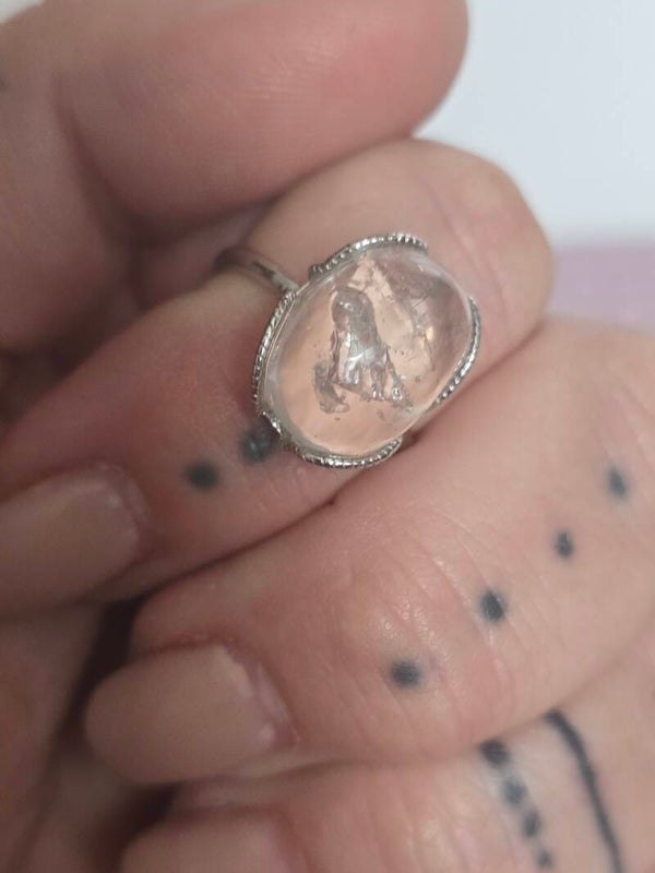 Herkimer Enhydro Adjustable Ring D133