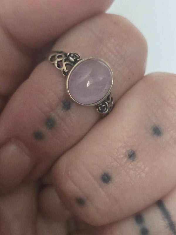 Kunzite Adjustable Ring