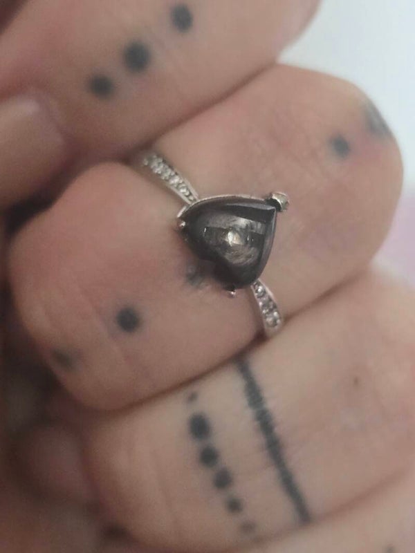 Hypersthene Adjustable Ring D130