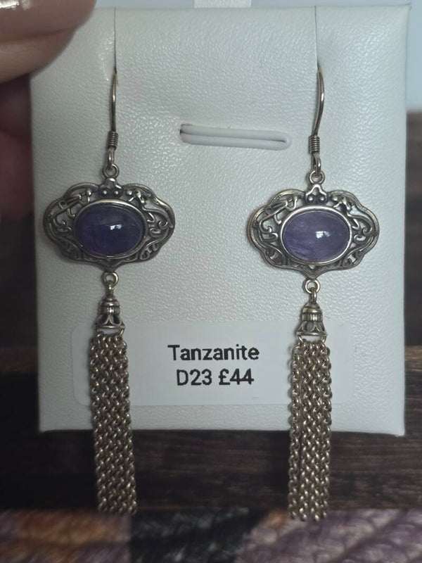 Tanzanite Earrings D23