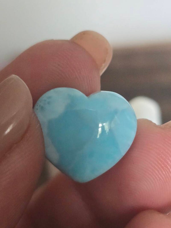 Larimar Heart B04