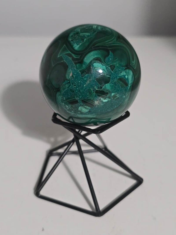 Malachite Sphere Z758
