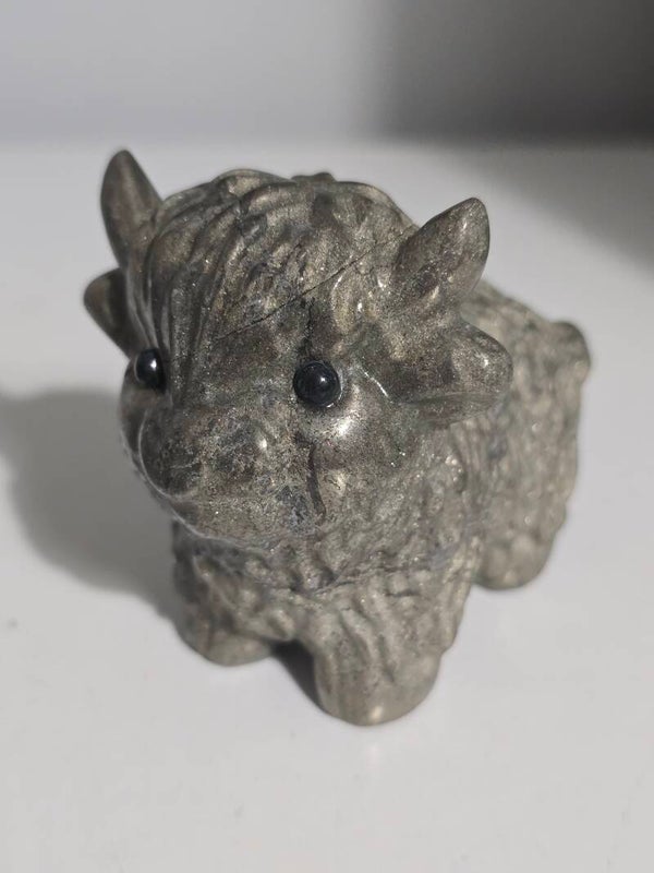 Pyrite Highland Cow Z705