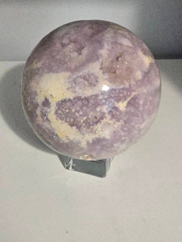 Pink Amethyst Sphere 1202g R313