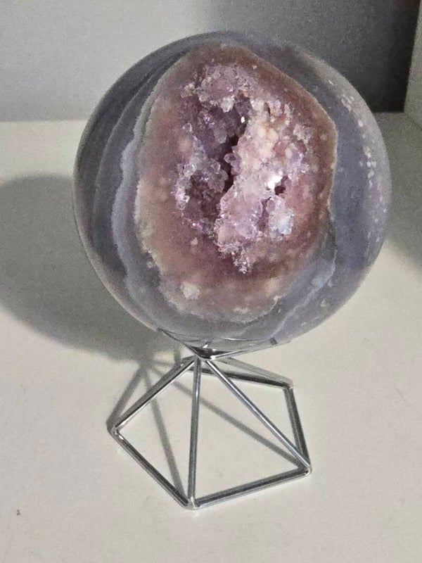 Pink Amethyst Sphere R353