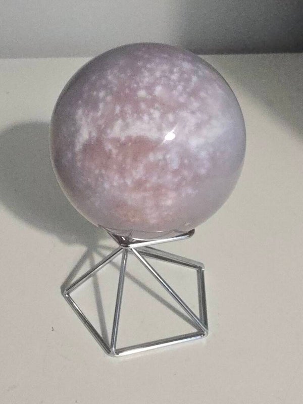 Pink Amethyst Sphere R354