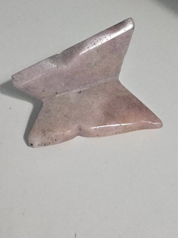 3D Pink Amethyst Butterfly Z702