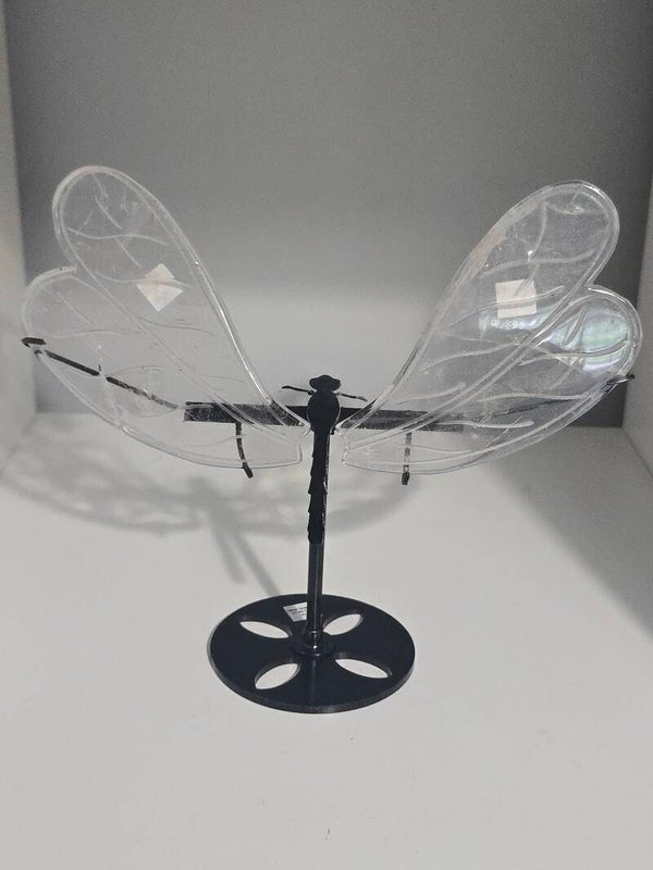 Clear Quartz Dragonfly Wings D144