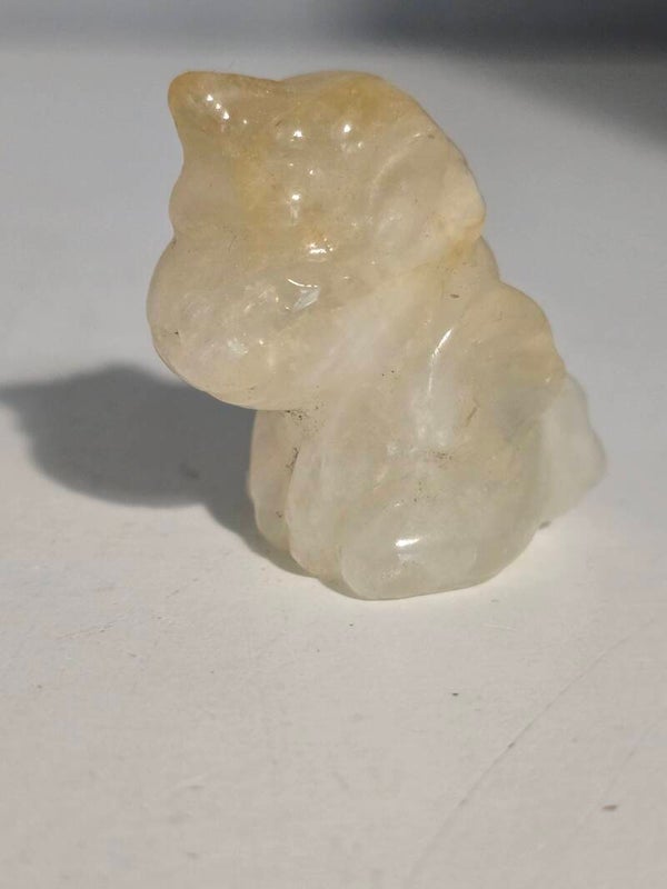 Golden Healer Unicorn Carving Z804