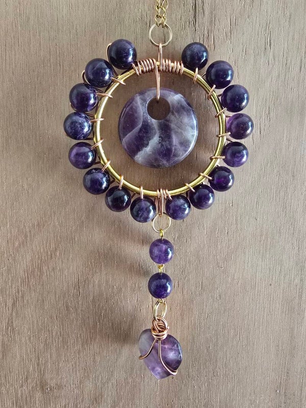Dream Amethyst Catcher Protect, Emotional & Personal Growth