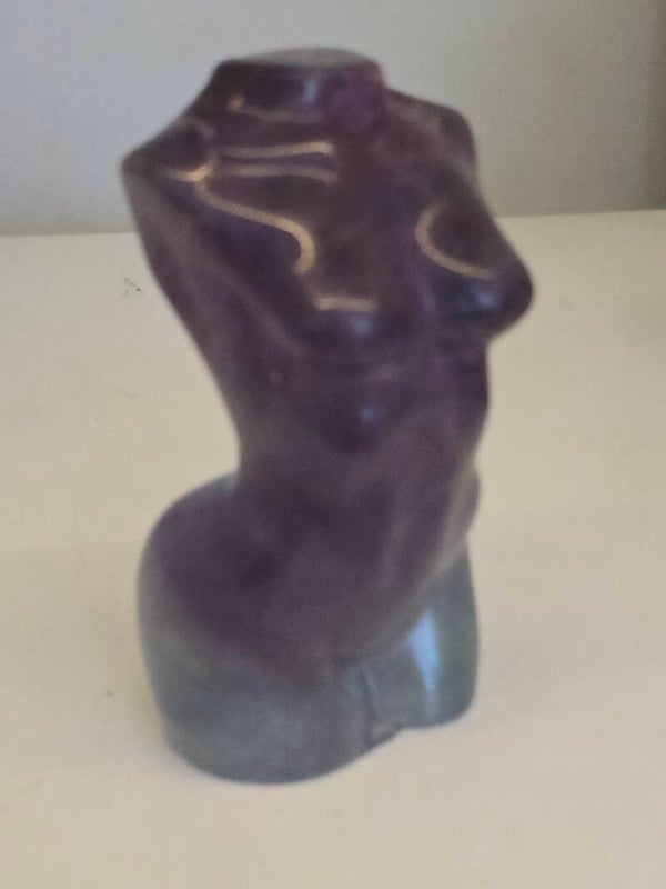 Fluorite Goddess Figure Z681
