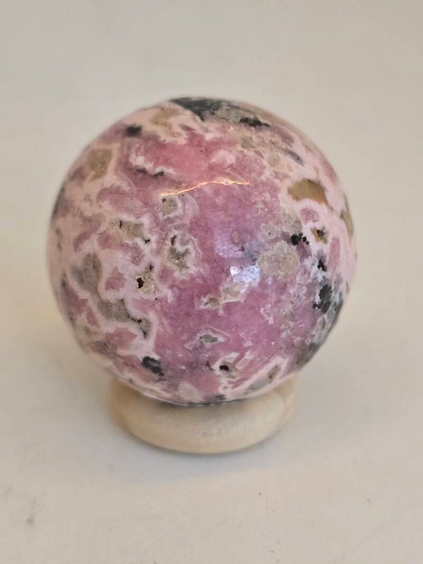 Rhodocrosite Sphere D166