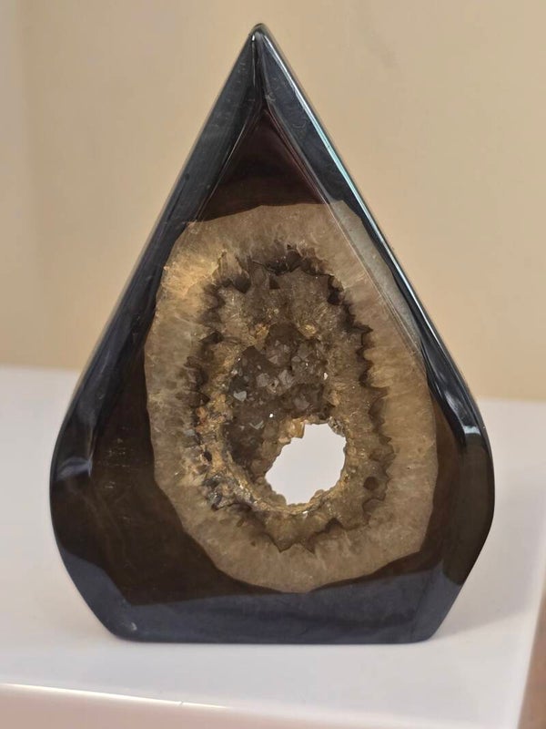 Black Agate Tear Drop R641