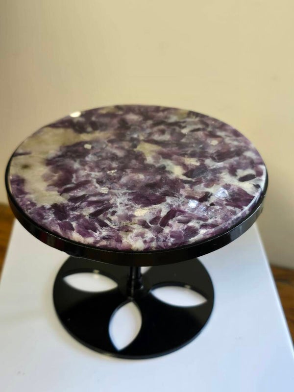 Lepidolite Spining Stand Z46