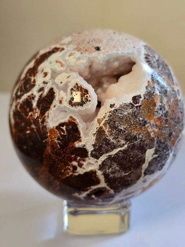 Ocean Jasper Agate Sphere I34