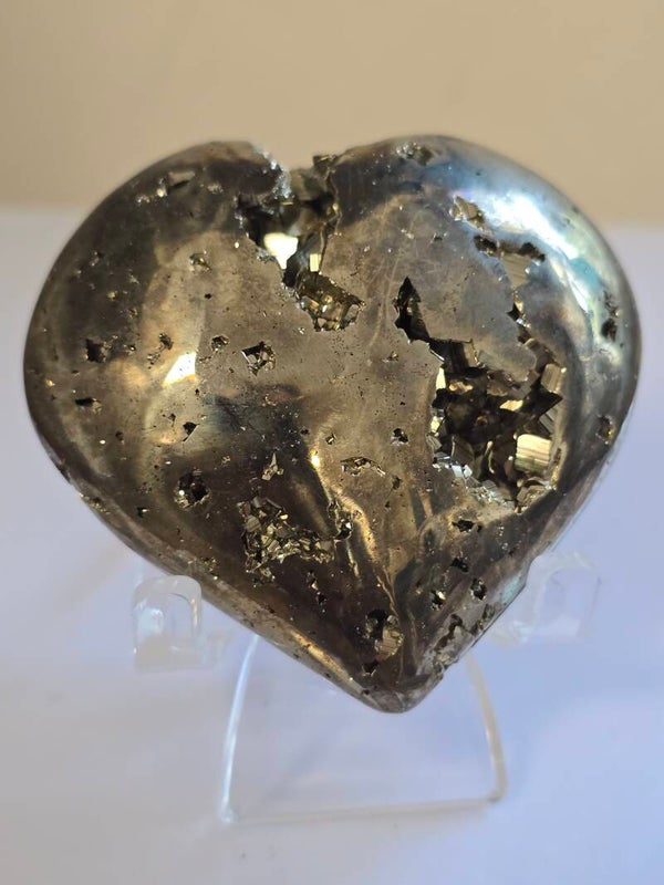 Peru Pyrite Heart Z51E