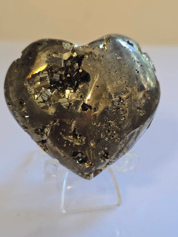 Peru Pyrite Heart Z51D