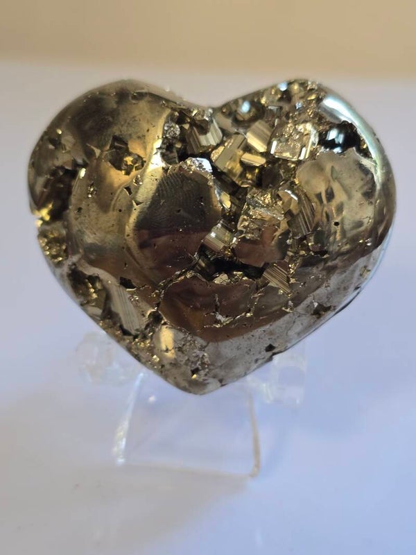 Peru Pyrite Heart Z51C